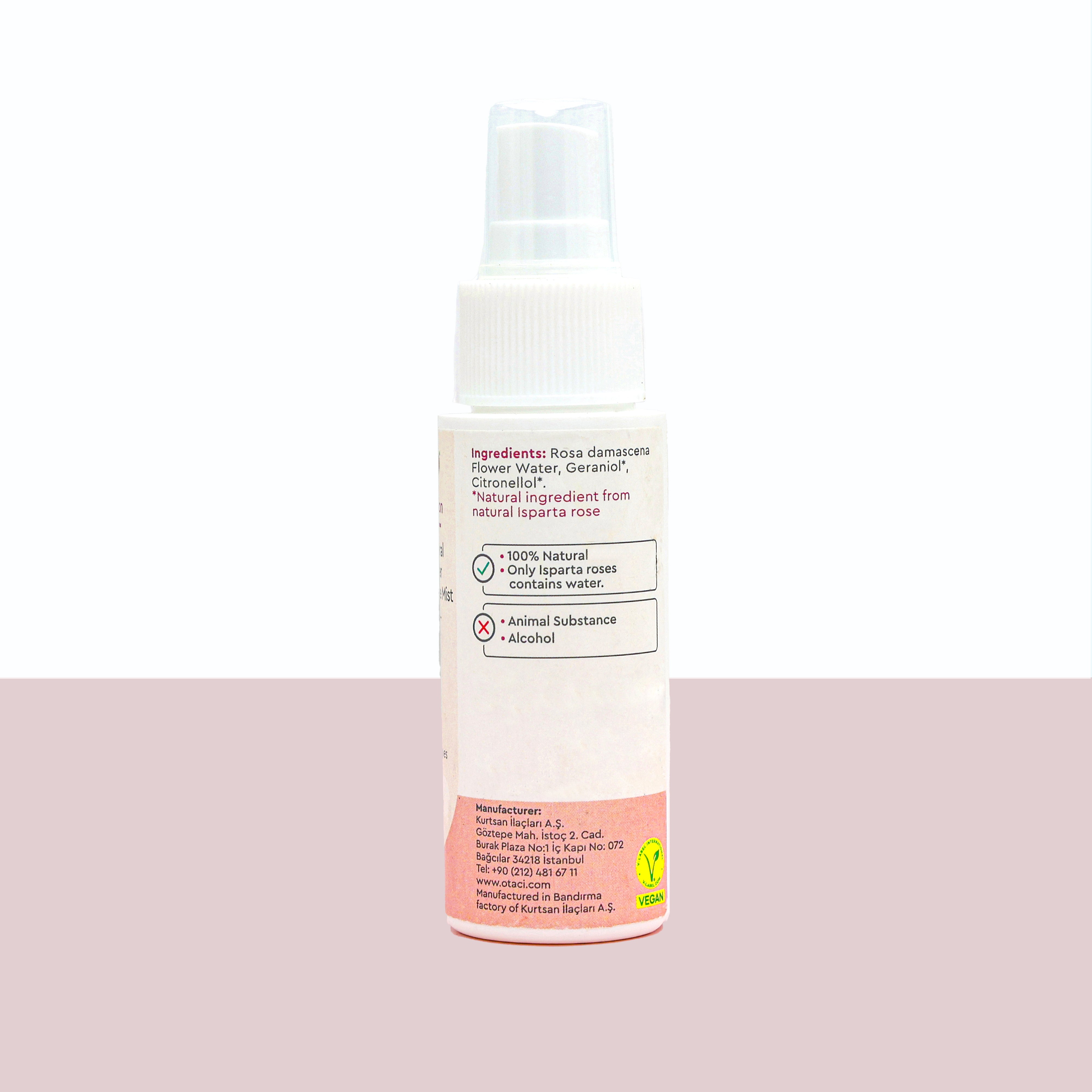 Otaci™ Rose Passion Water Hydrating Face Mist - 50mL